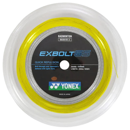 Yonex Exbolt 65 Badminton Reel , Yellow