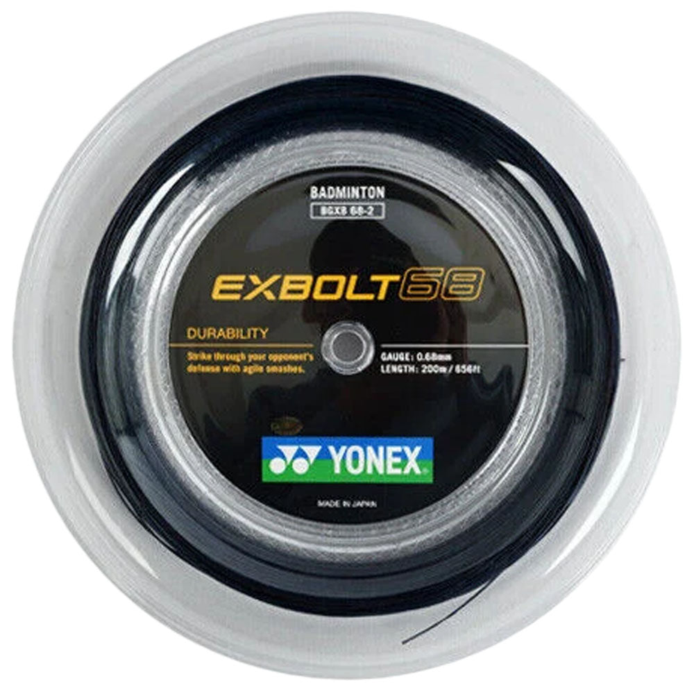 Yonex Exbolt 68 Badminton Reel , Black