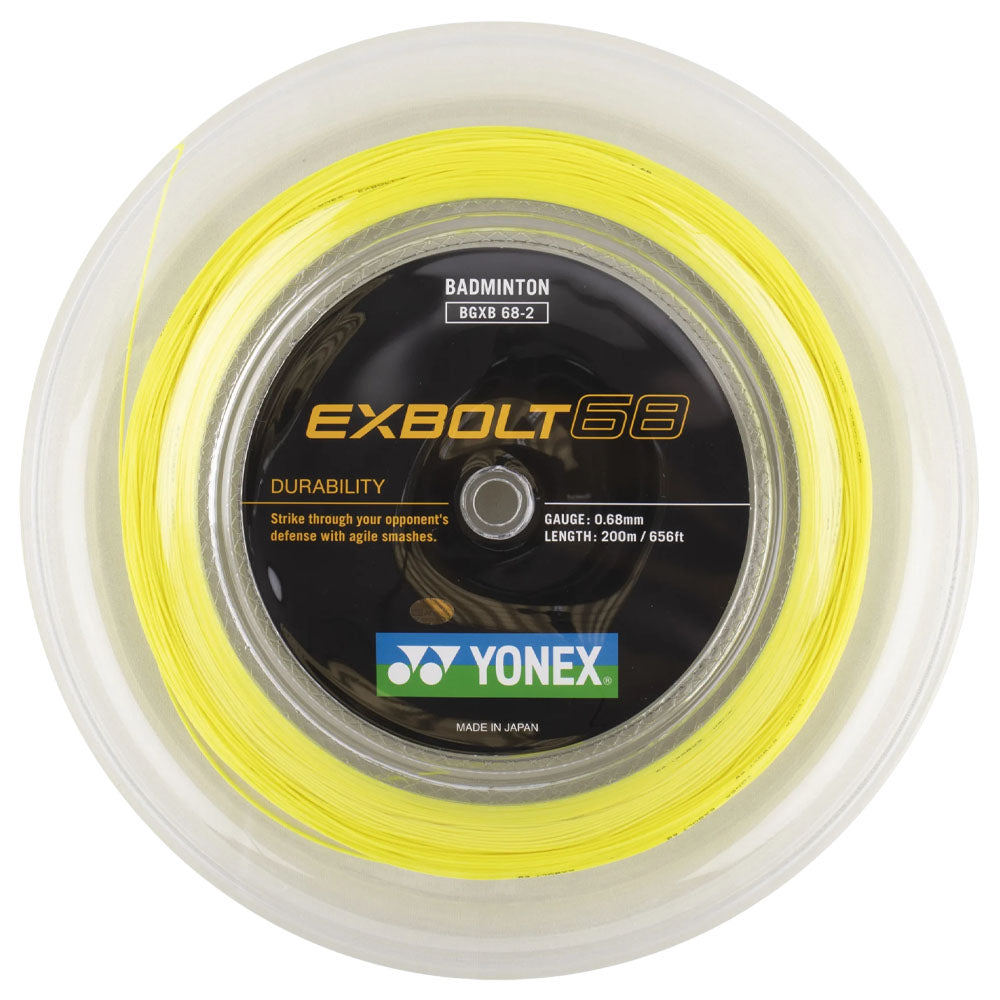 Yonex Exbolt 68 Badminton Reel , Yellow
