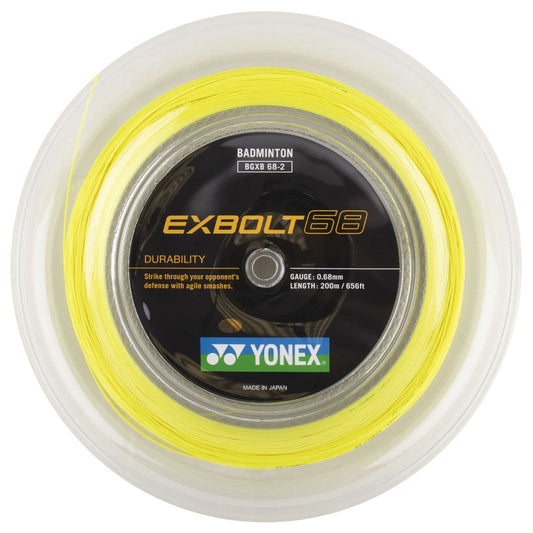 Yonex Exbolt 68 Badminton Reel , Yellow