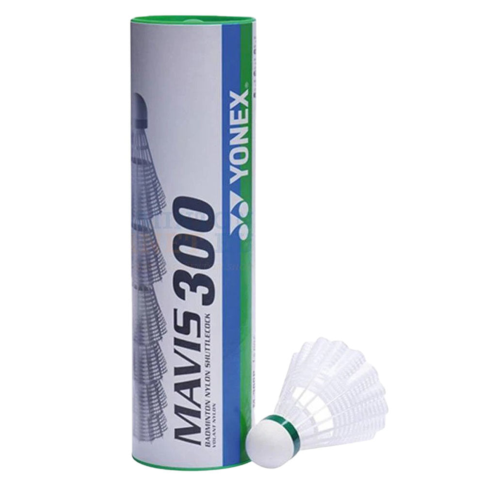 Yonex Mavis 300 Nylon Shuttlecocks (White Medium Speed)