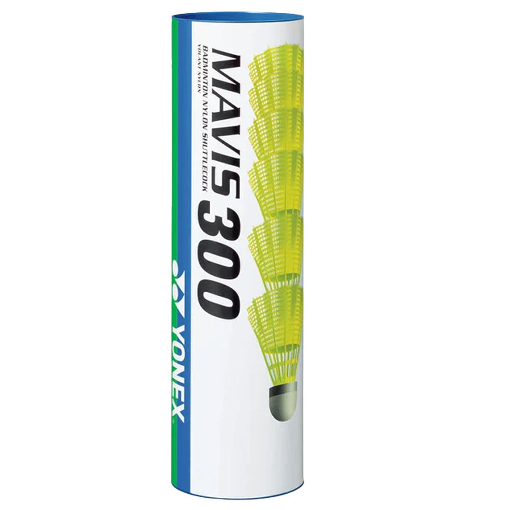 Yonex Mavis 300 Nylon Shuttlecocks (Yellow Medium Speed)