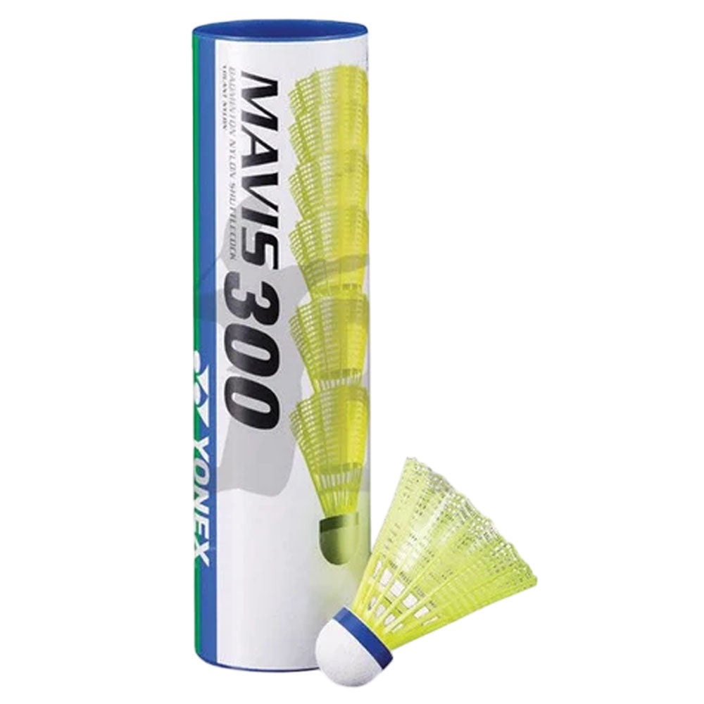 Yonex Mavis 300 Nylon Shuttlecocks (Yellow Slow Speed)