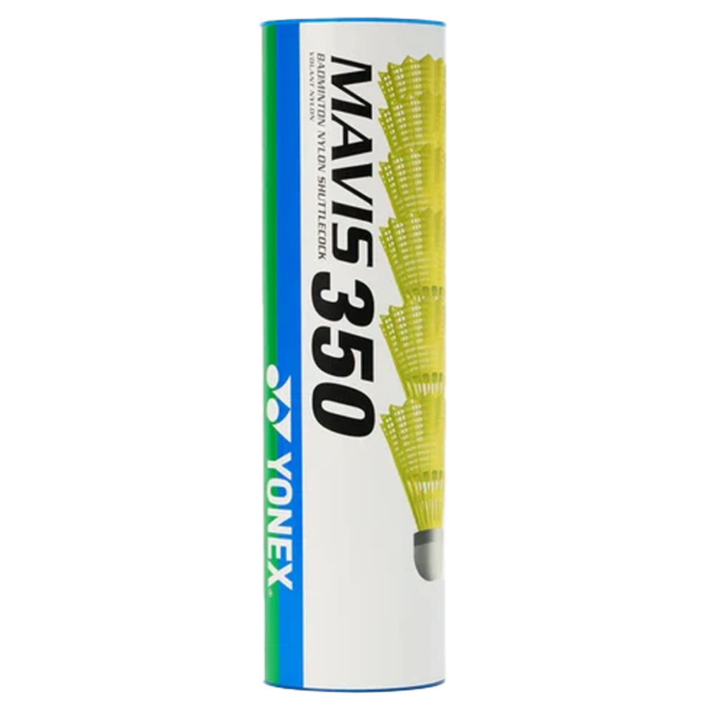 Yonex Mavis 350 Nylon Badminton Shuttlecocks Yellow Medium Speed