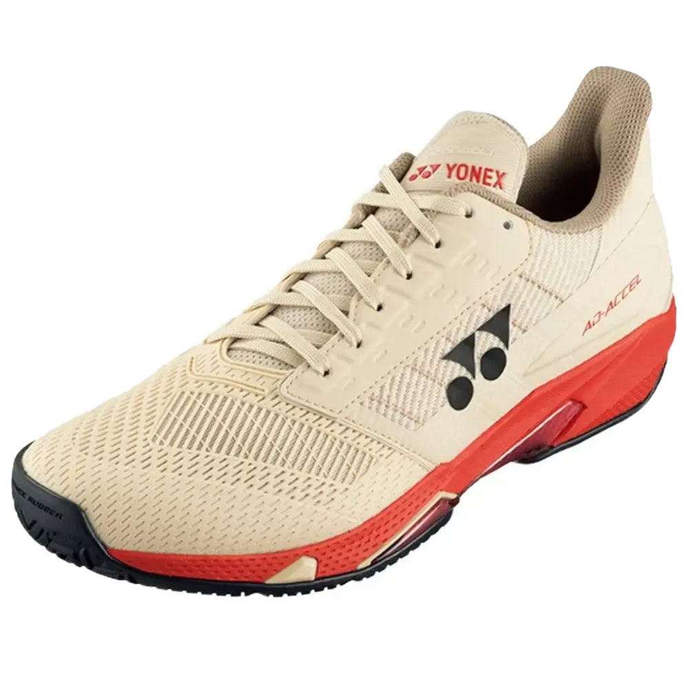 Yonex Men's AD-ACCEL Tennis Shoes Sand Beige