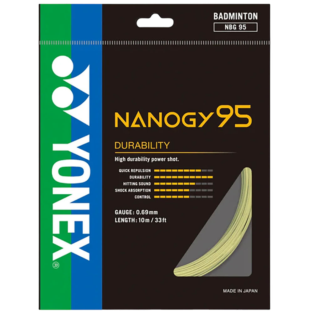 Yonex Nanogy 95 Badminton String , Cosmic Gold