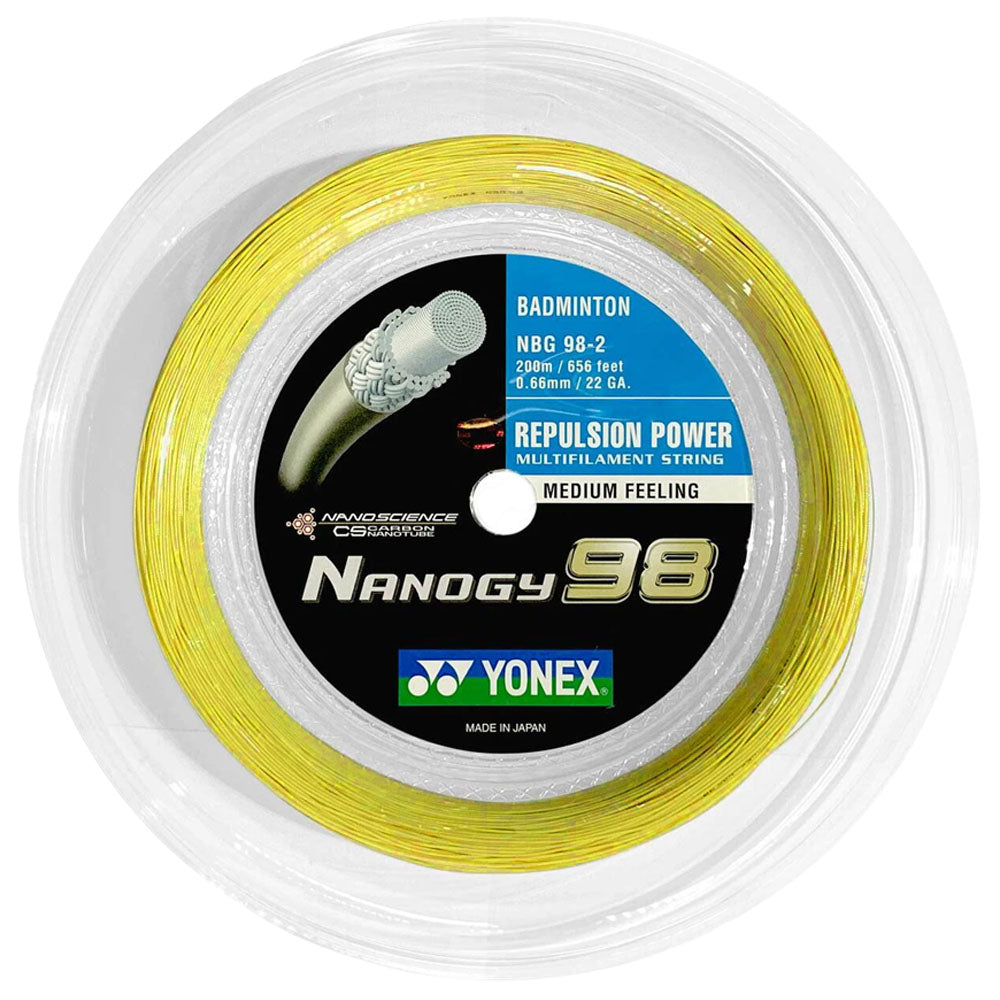 Yonex Nanogy 98 Badminton Reel , Yellow