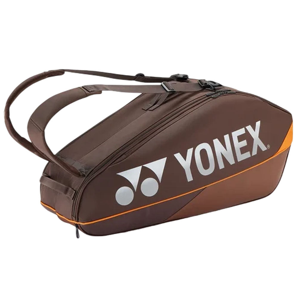 Yonex Pro Badminton-Tennis Bag (6-Racket) Brown