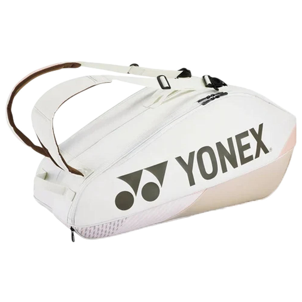 Yonex Pro Badminton-Tennis Bag (6-Racket) Sand Beige