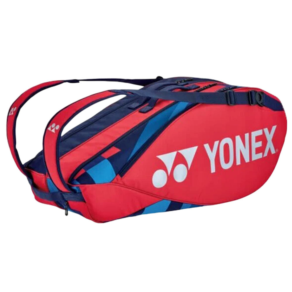 Yonex Pro Badminton/Tennis Bag (6-Racket) Scarlet