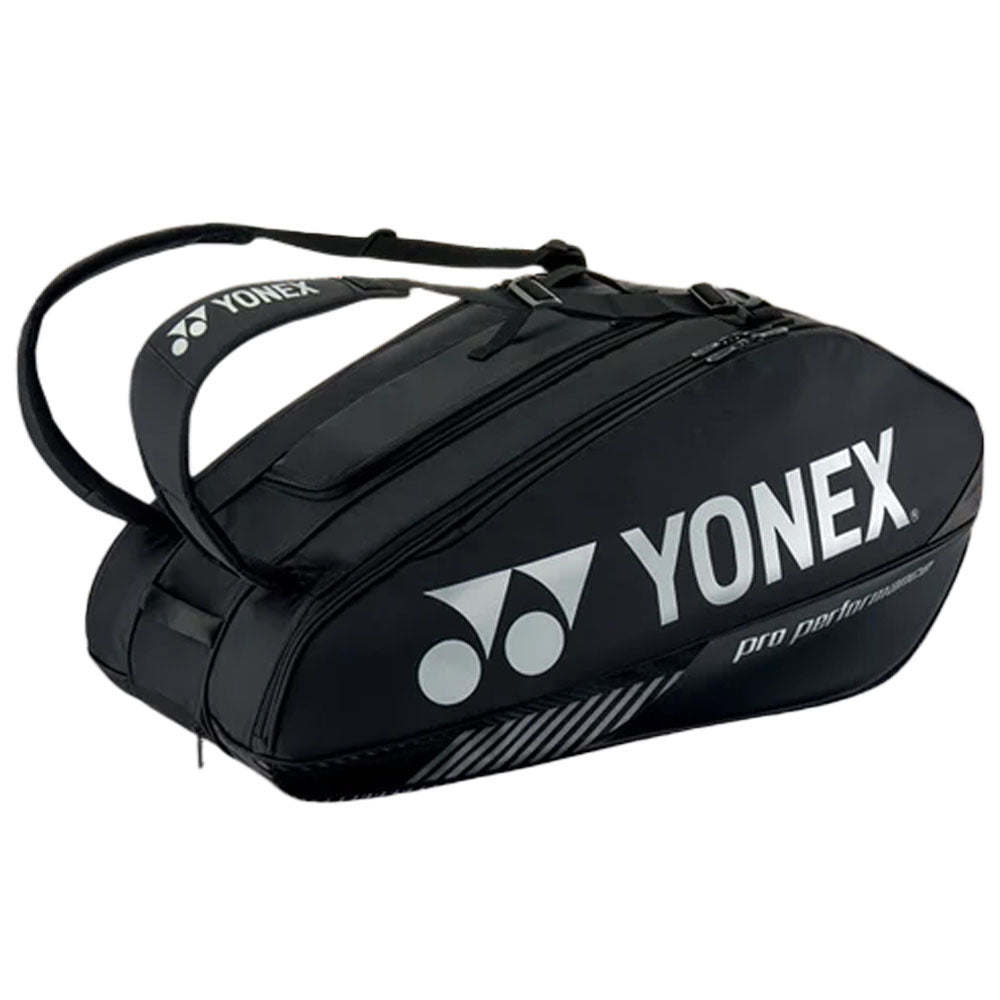Yonex Pro Badminton/Tennis Bag (9-Racket) Black