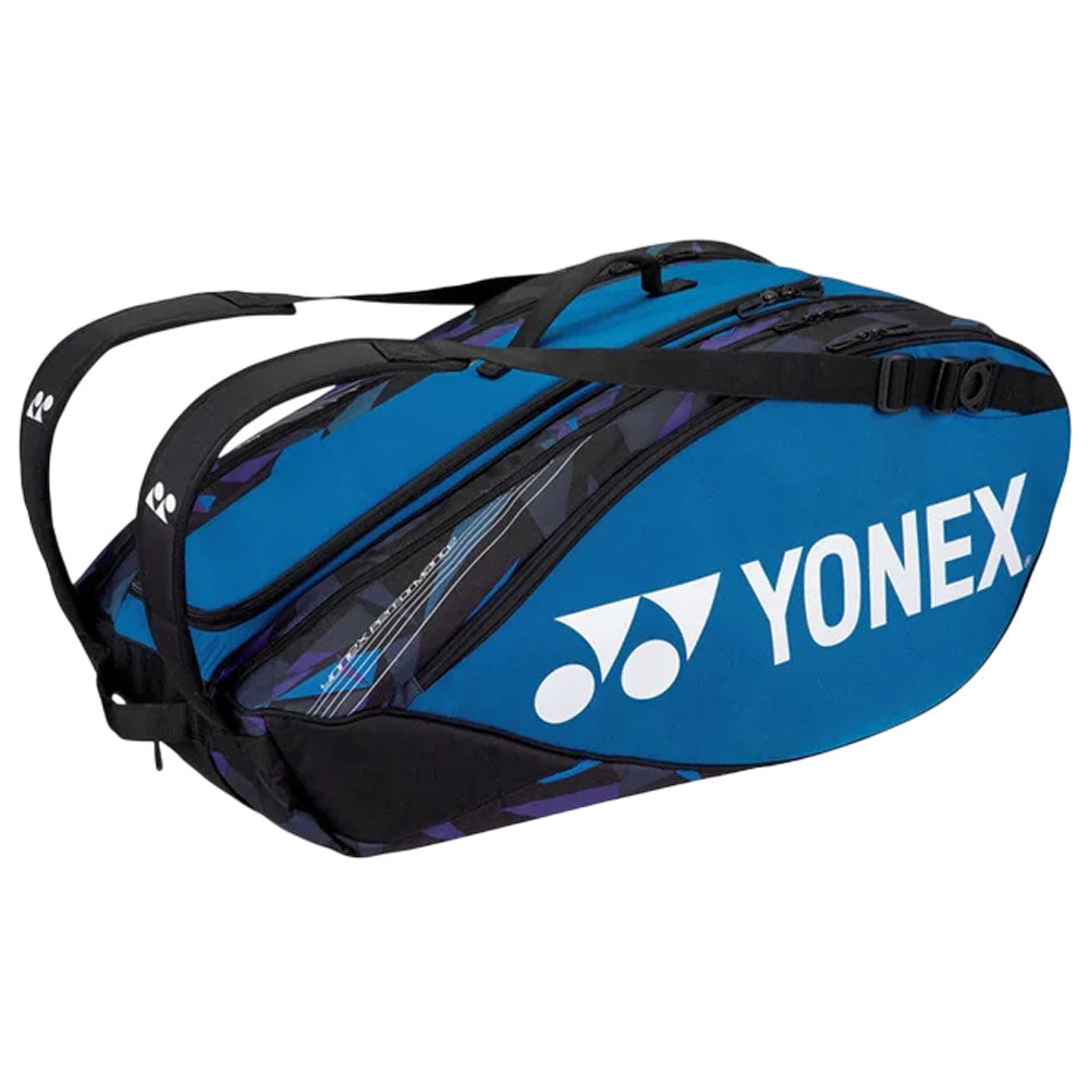 Yonex Pro Badminton/Tennis Bag (9-Racket) Fine Blue