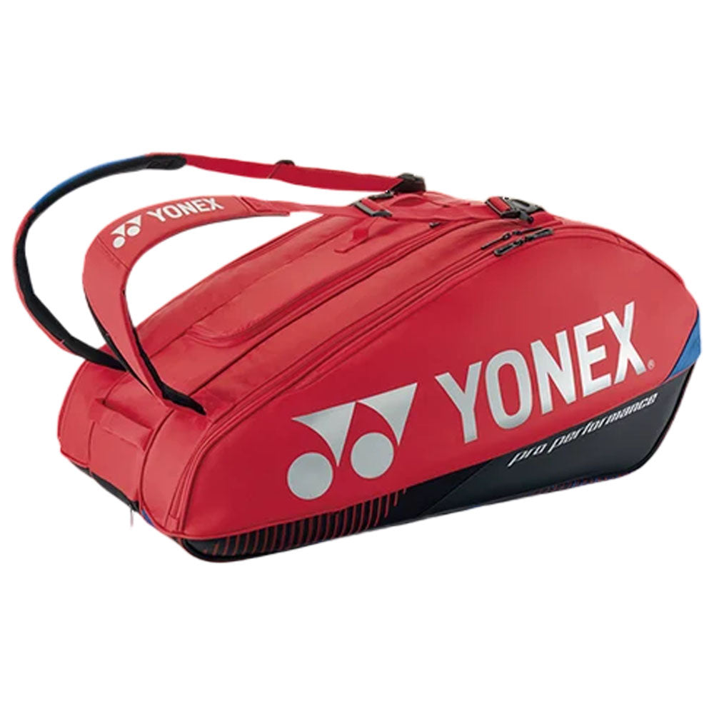 Yonex Pro Badminton-Tennis Bag (9-Racket) Scarlet