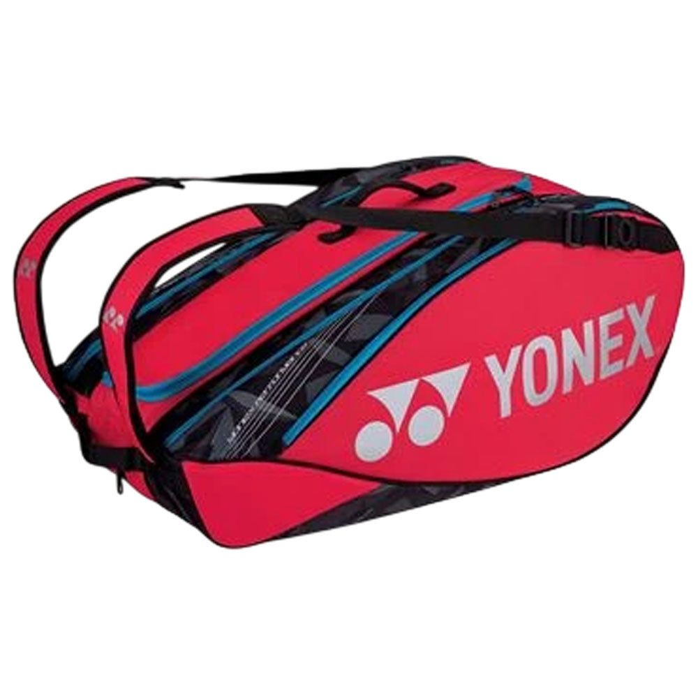 Yonex Pro Badminton/Tennis Bag (9-Racket) Tango Red