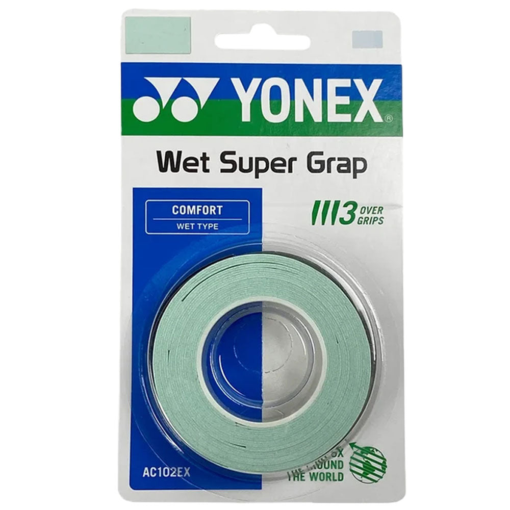 Yonex Super Grap (3 Pack) , Powder Green