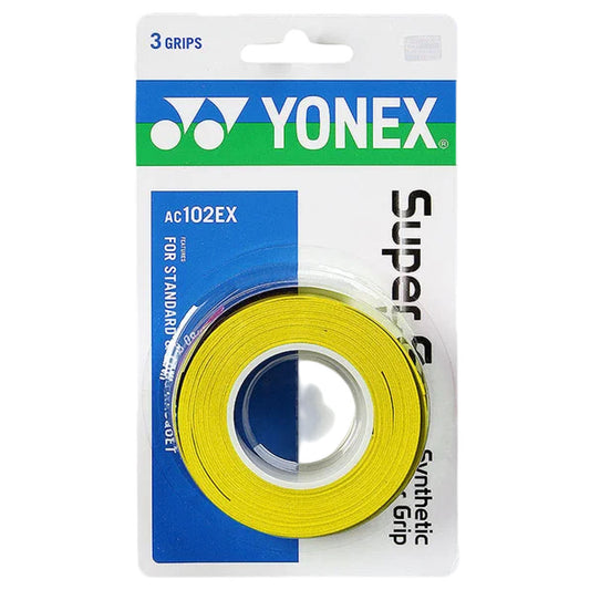 Yonex Super Grap (3 Pack) , Yellow