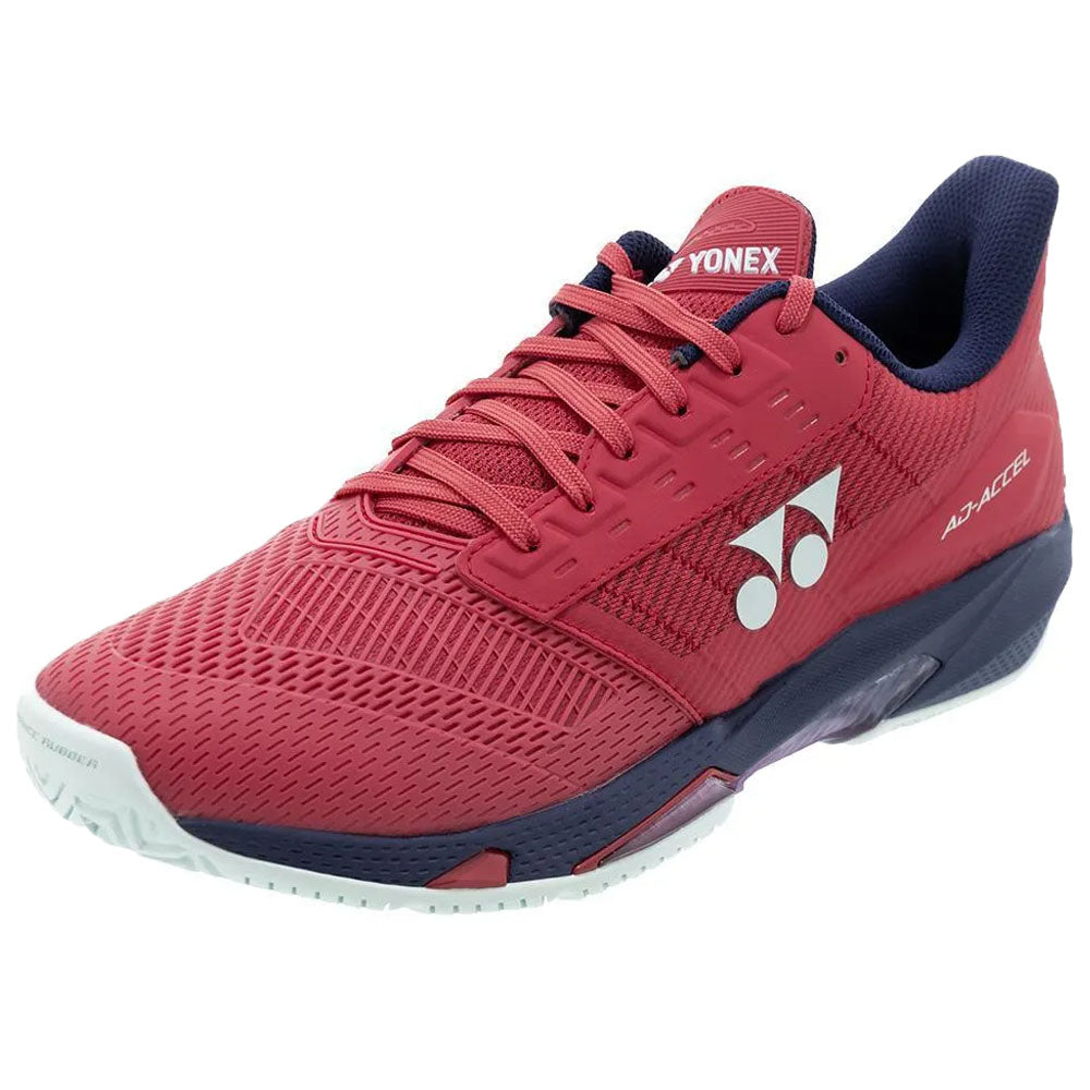 Yonex Women's Power Cushion AD-ACCEL All Court Tennis Shoes Sunset Red