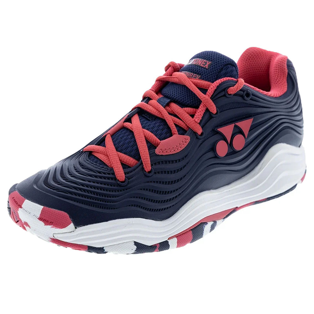 Yonex Women's Power Cushion Fusionrev 5 Tennis Shoes Indigo Marine