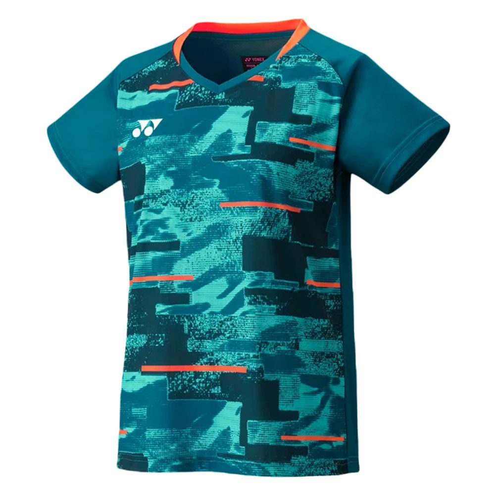 Yonex YW0034 Women's Badminton Shirt , Blue Green