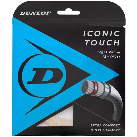 Dunlop Iconic Touch 17G Natural Tennis String