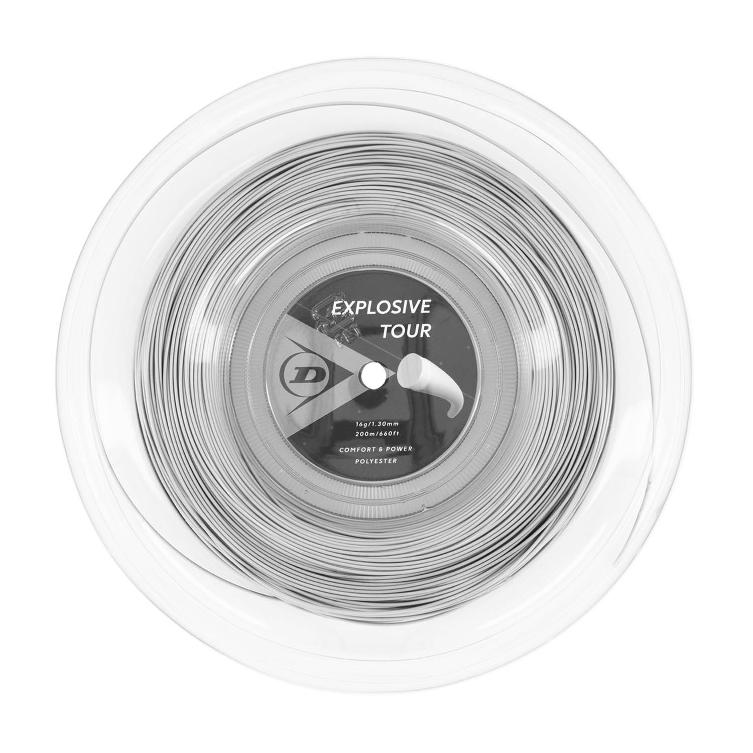 Dunlop Explosive Tour Silver 16G Tennis String Reel