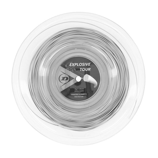 Dunlop Explosive Tour Silver 16G Tennis String Reel
