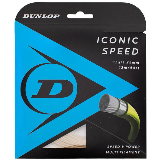 Dunlop Iconic Speed 17G Natural Tennis String