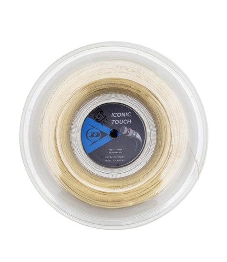 Dunlop Iconic Touch 16G Tennis String Reel Natural
