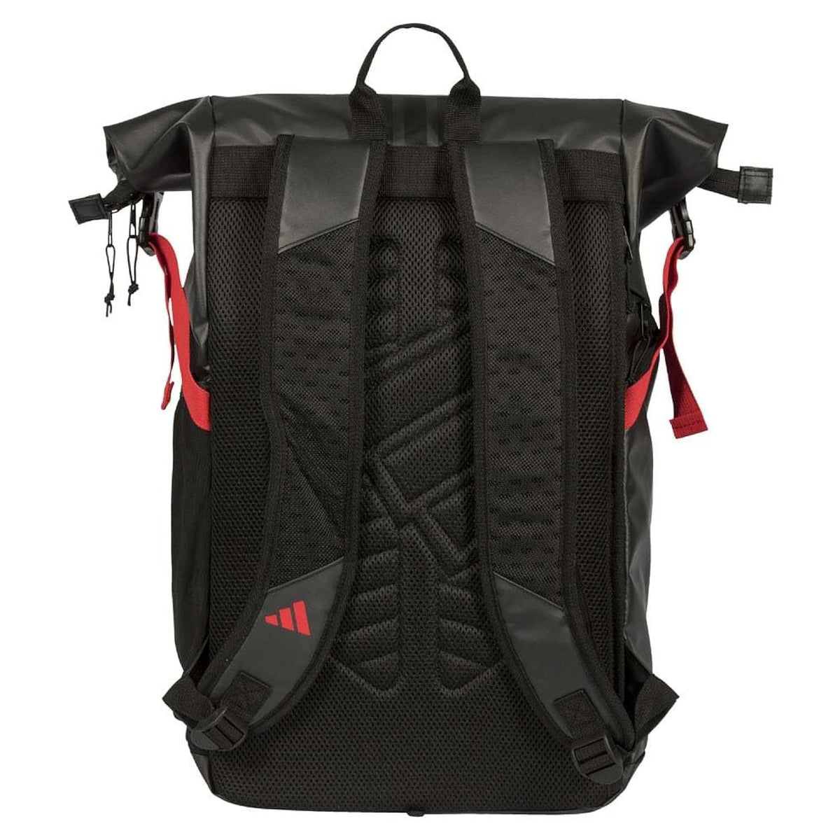 adidas MULTIGAME Backpack Black/Red - Paddle Sports Bag with Thermal Compartments