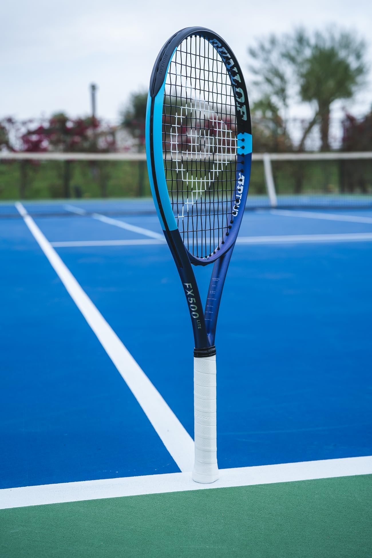 Dunlop Sports FX500 LITE Tennis Racket, Blue/Black V26