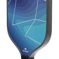 Diadem Rush Pickleball Paddle | USAPA Approved | Lightweight Fiberglass 16mm Paddle with Fiberglass Surface for Spin & Control | Ocean Blue