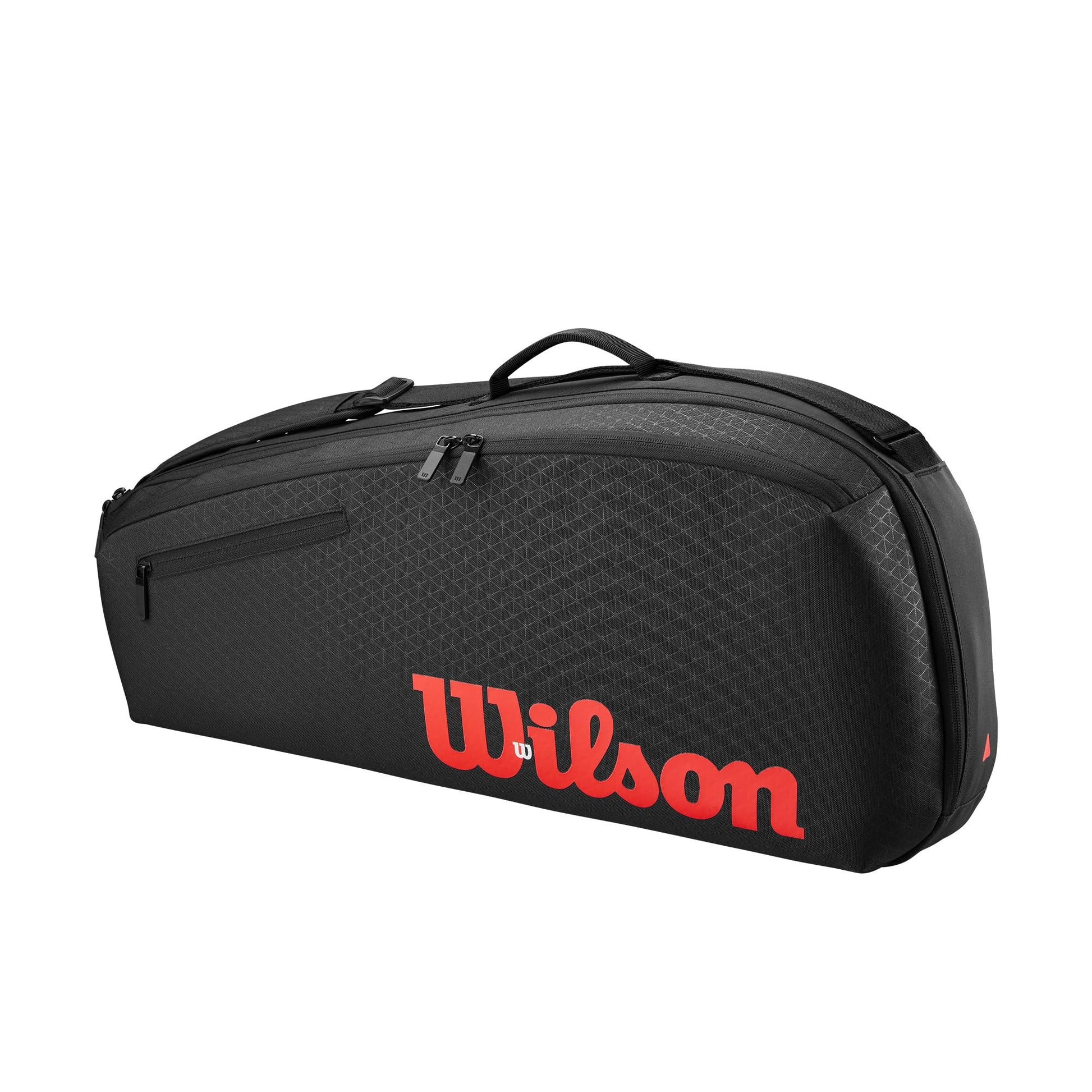WILSON Clash V3 Super Tour 3 Racquet Racket Bag - Black/Infrared