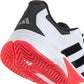 Adidas Men's  SoleMatch Control 2 Tennis Shoe,  White/ Black /Red