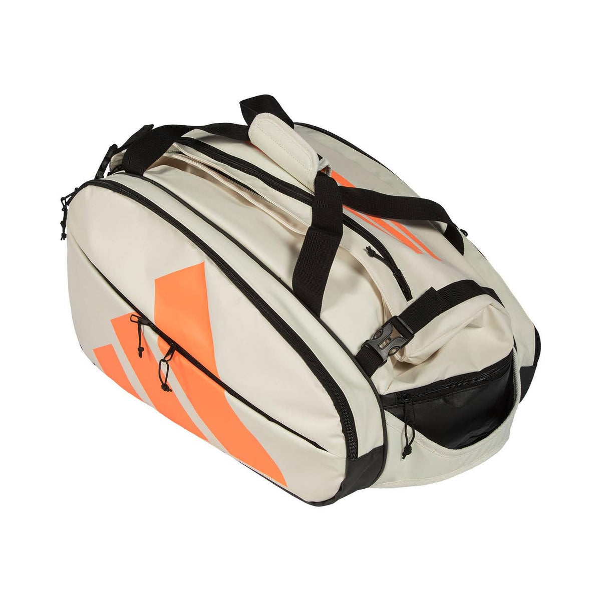 adidas Racket Bag MULTIGAME Off White - Multi-Sport Tennis Bag with Thermal Insulation