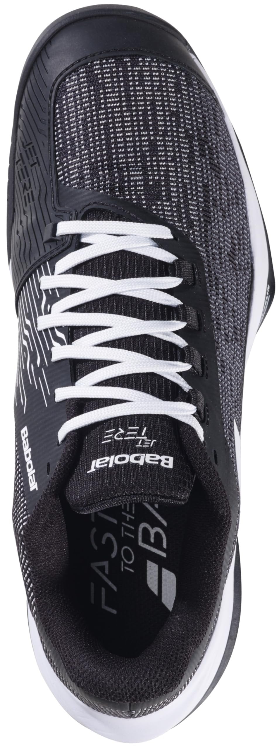 Babolat Men's Jet Tere 2 All Court Tennis Shoes, Black/White (US Men's Size 8)