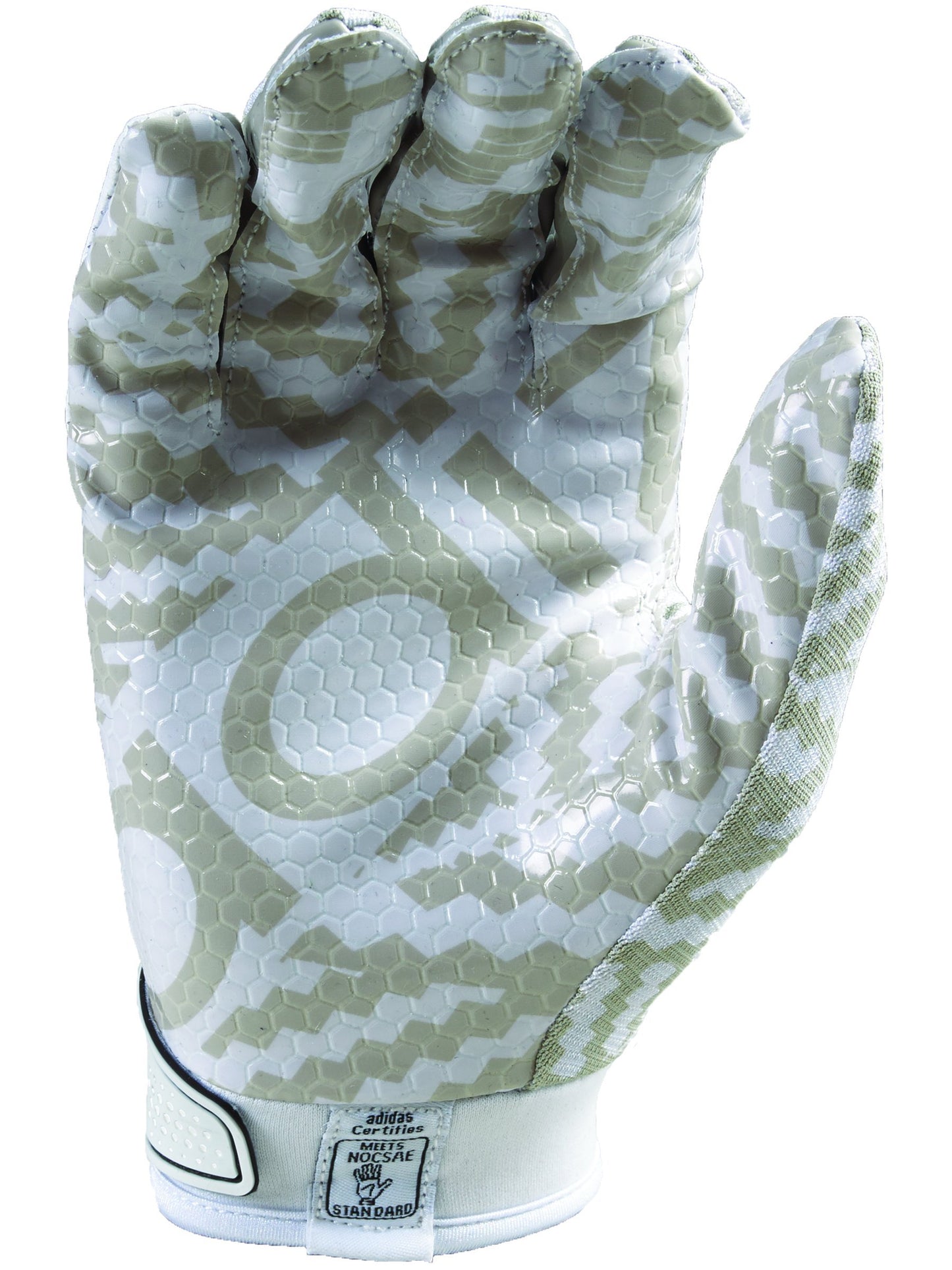 Adidas Adizero 5.0 Football Gloves X-Large White/White