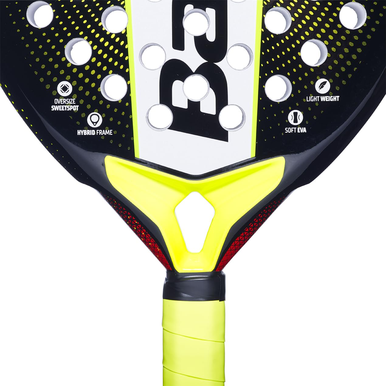 Babolat Counter Origin Padel Racket (Black/Yellow)