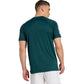 adidas Men's Club 3-Stripe Tennis Tee - Aurora Ivy (X-Large)