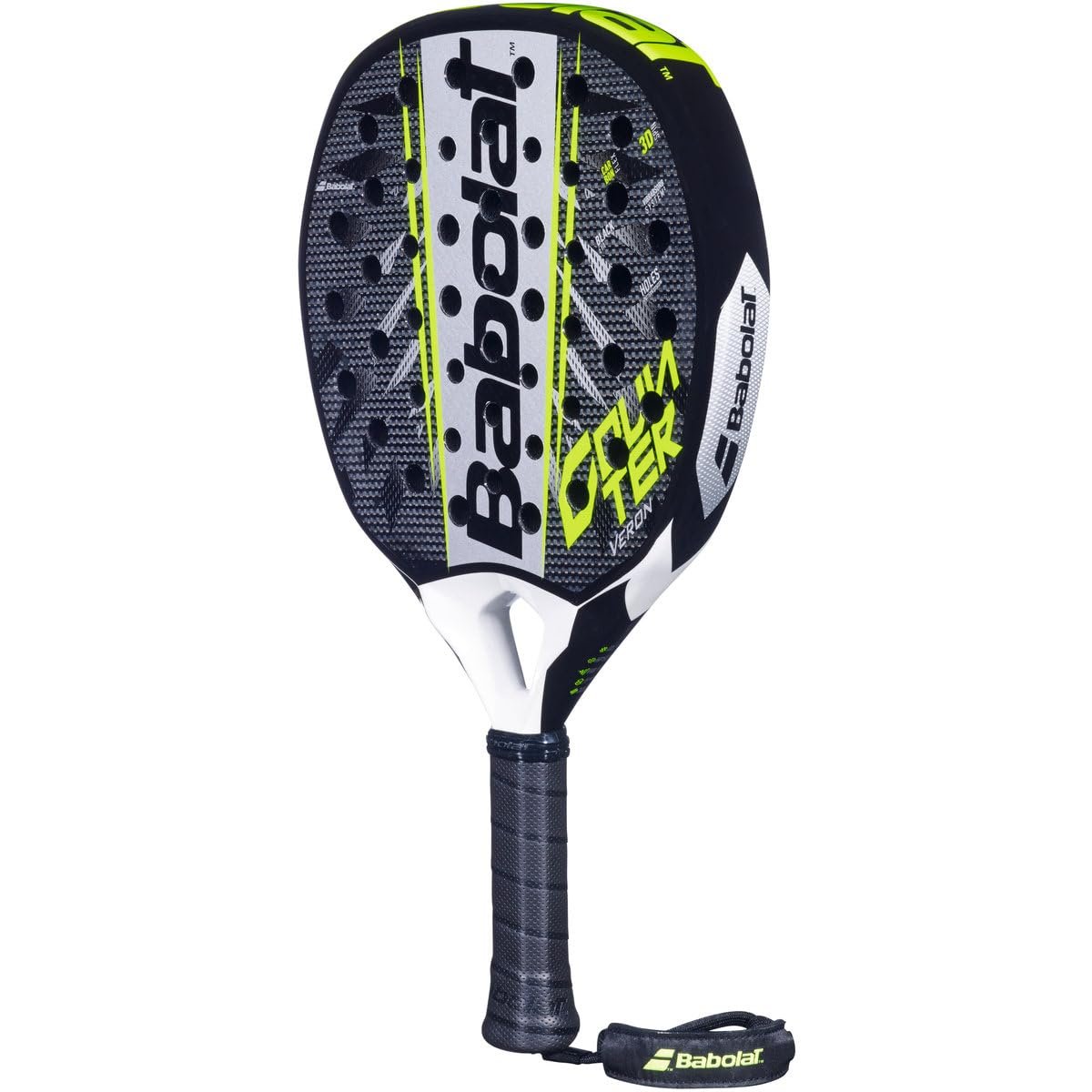 Babolat Counter Veron 2.6 Padel Racket (Black/Yellow)