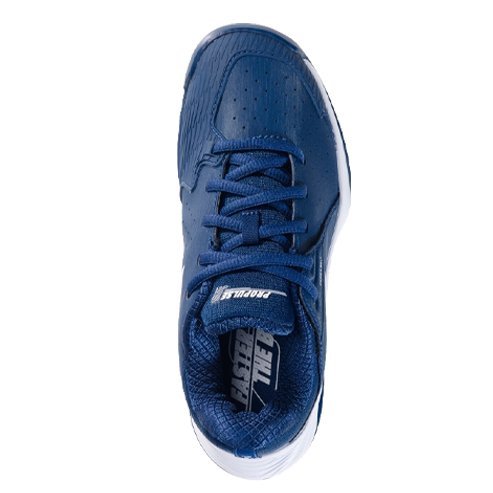 Babolat Junior Propulse 3 All Court Kids' Tennis Shoes, Estate Blue/White