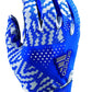 Adidas Adizero 5.0 Football Gloves Small White/Royal