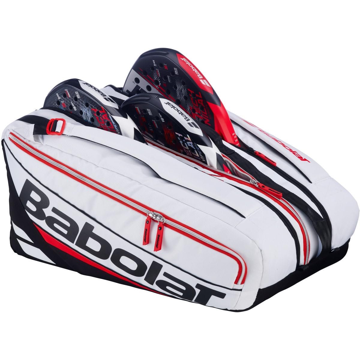 Babolat RH Pro Technical Padel Bag (White/Black/Red)