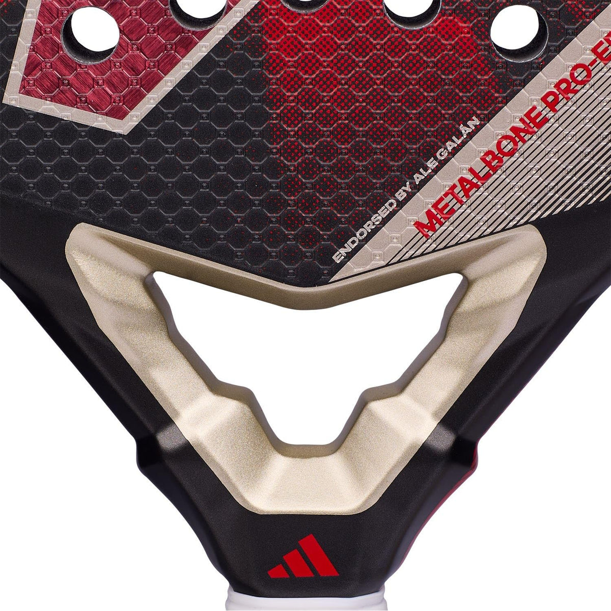 adidas Metalbone Pro EDT 2026 Ale Galán Padel Racquet, Diamond Shape, Soft Performance EVA Rubber, Aluminized Carbon Fiber 16K