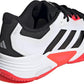 Adidas Men's  SoleMatch Control 2 Tennis Shoe,  White/ Black /Red