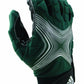 adidas Powerweb 2.0 Football Receiver Gloves, Small, Forest/Silver