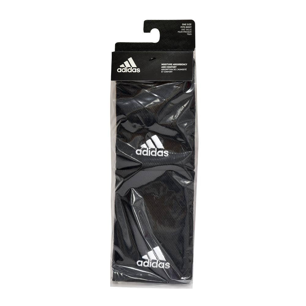 Adidas Large Tennis Wristband , Black