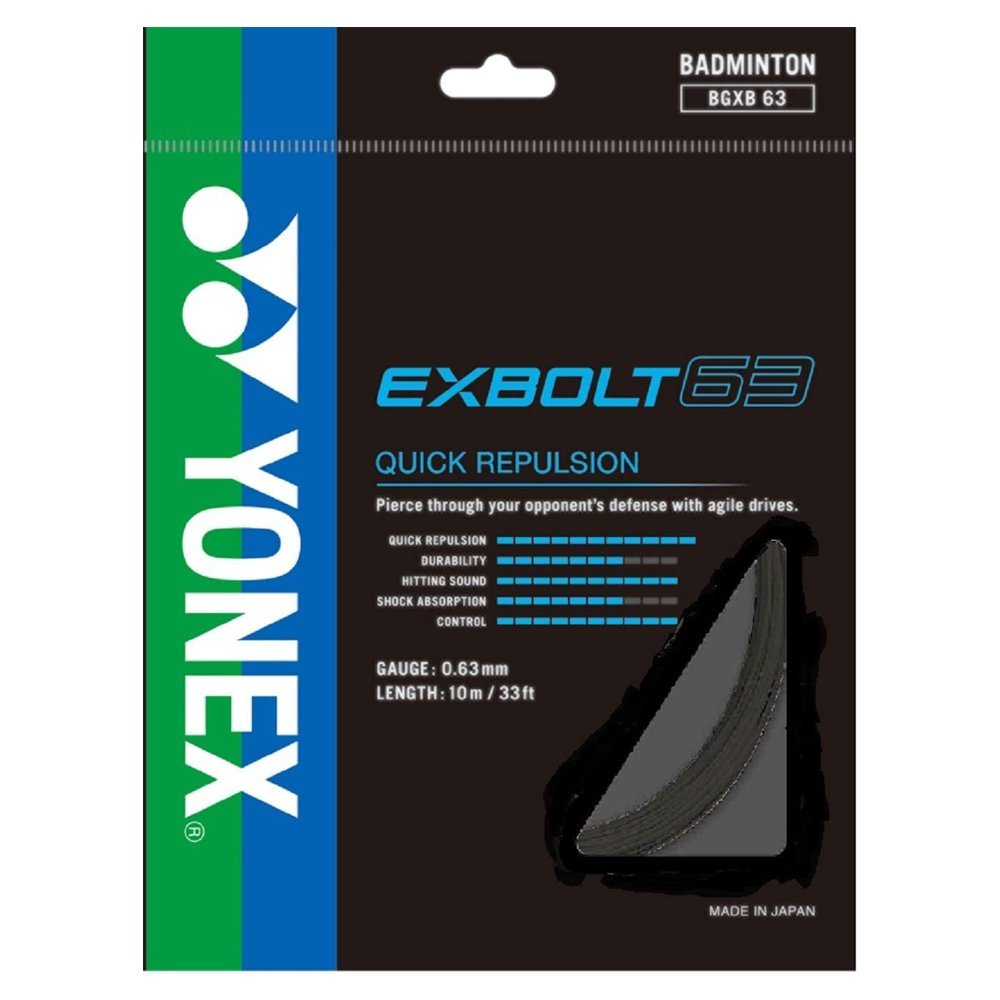 Yonex BG Exbolt 63 Badminton String