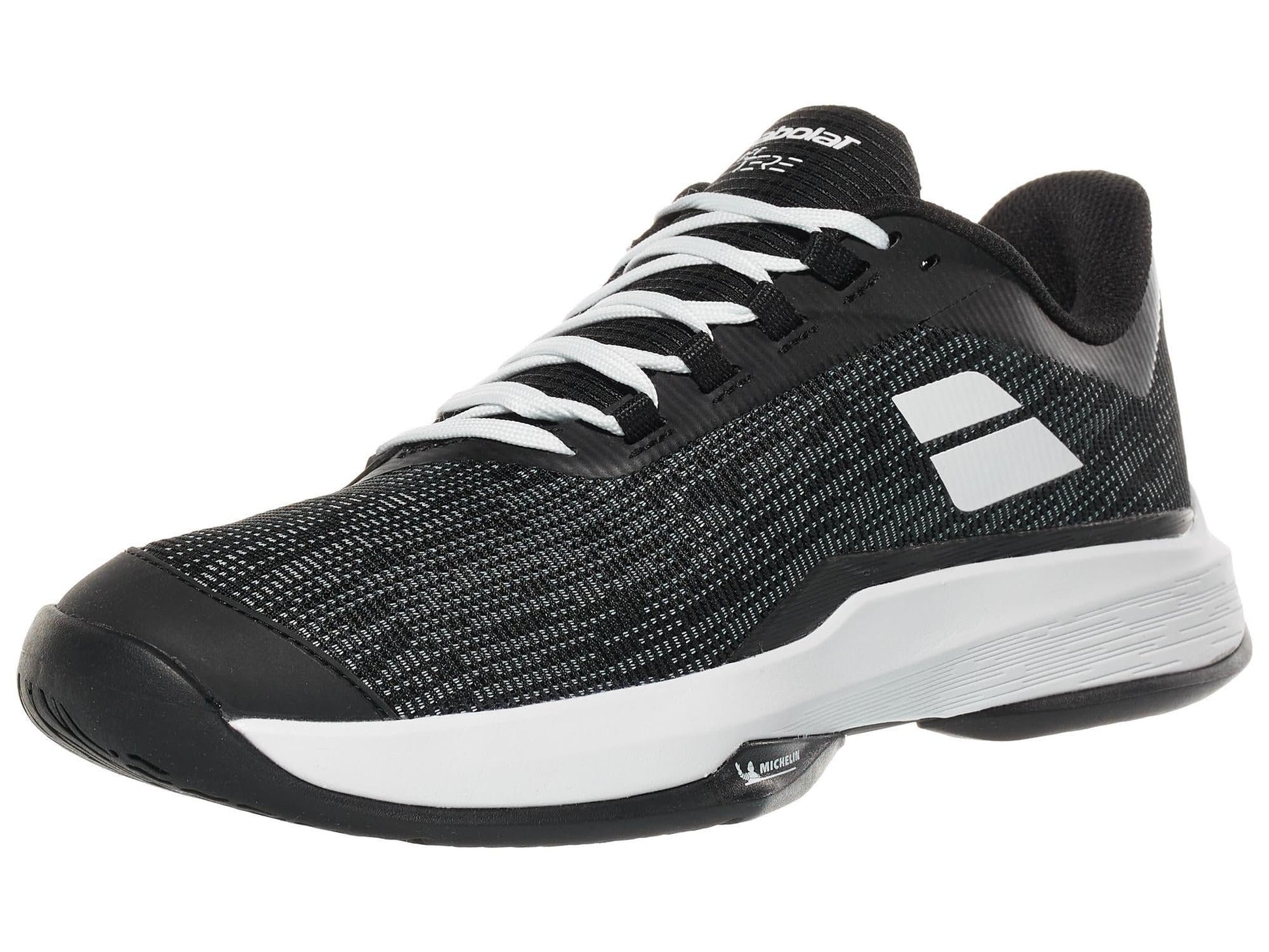 Babolat Men's Jet Tere 2 All Court Tennis Shoes, Black/White (US Men's Size 8)