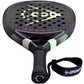 Dunlop Sports Galactica Pro LS Padel Racket, Black/Green V25
