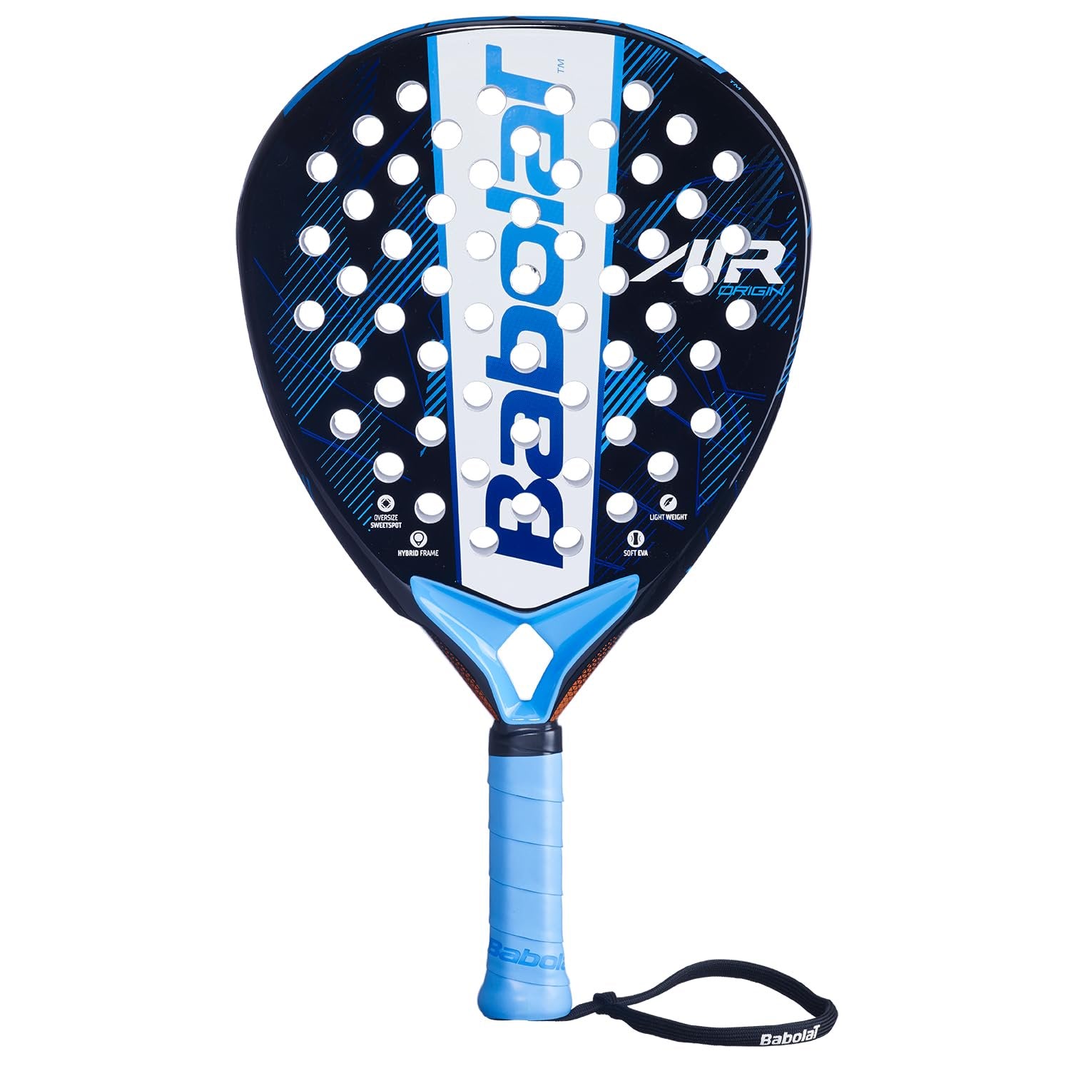 Babolat Air Origin Padel Racket (Black/Blue)